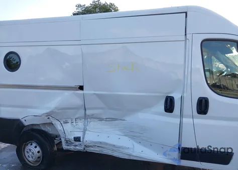 2023 Ram Promaster 2500 High Roof 136 Wb z USA, uszkodzony, nr VIN 3C6LRVCG1PE556447